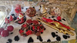 Lotto candele natalizie