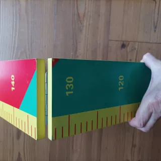 Misuratore altezza bimbo in legno