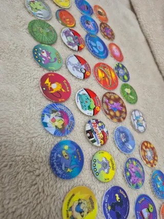 Lote Tazos Pokémon Variados 2