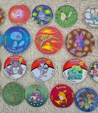 Lote Tazos Pokémon Variados 2