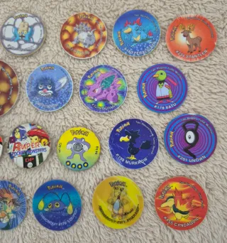 Lote Tazos Pokémon Variados 2