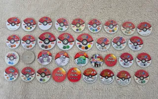 Lote Tazos Pokémon Variados 2