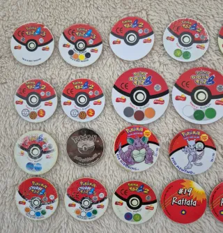 Lote Tazos Pokémon Variados 2