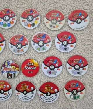 Lote Tazos Pokémon Variados 2