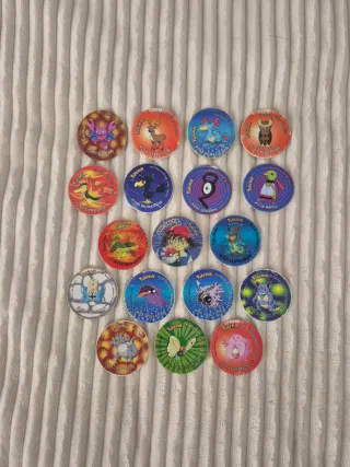 Lote Tazos Pokémon Variados 2