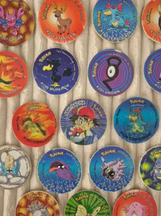 Lote Tazos Pokémon Variados 2