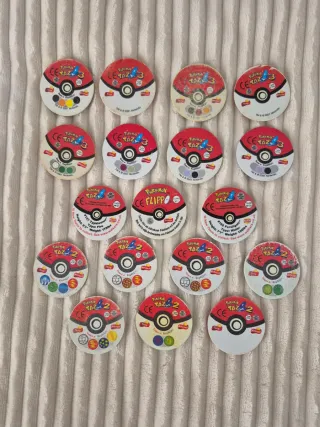 Lote Tazos Pokémon Variados 2