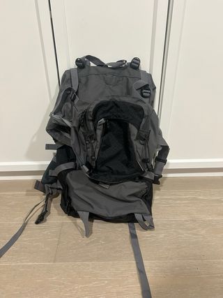 Mochila Totto T 90 Negra y Gris