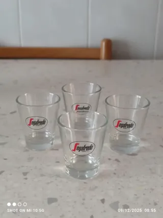 Set 4 Bicchierini Segafredo Zanetti