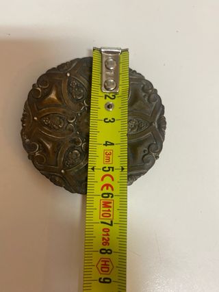 Miniatura antiga salva em prata Portuguesa