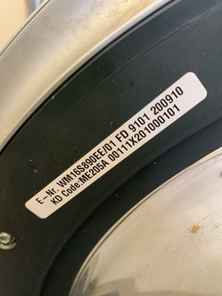 Puerta Lavadora Siemens IQ700