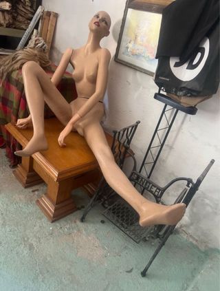 Maniquí antiguo de colección