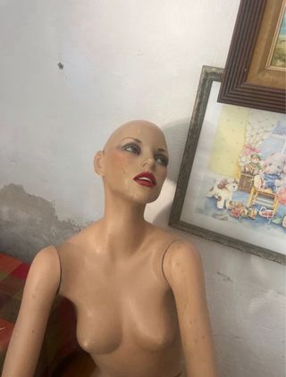 Maniquí antiguo de colección