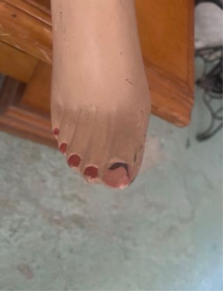 Maniquí antiguo de colección