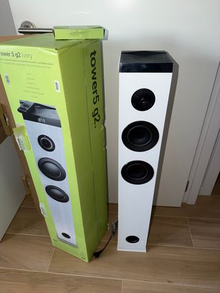 Torre de Sonido Energy System Tower 5 g2 Blanca