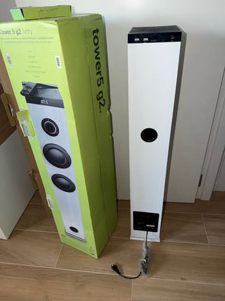 Torre de Sonido Energy System Tower 5 g2 Blanca