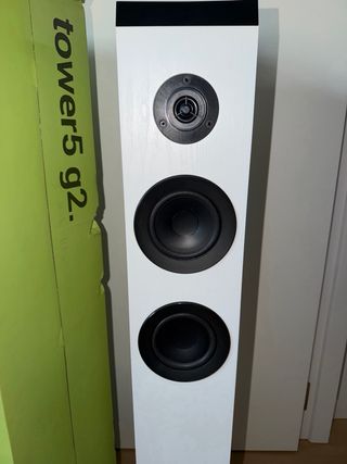 Torre de Sonido Energy System Tower 5 g2 Blanca