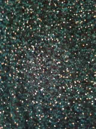 Maglione LASCANA luccicante blu/argento taglia uni