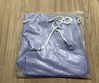 Mochila saco lavanda unisex