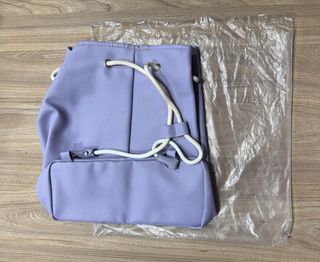 Mochila saco lavanda unisex