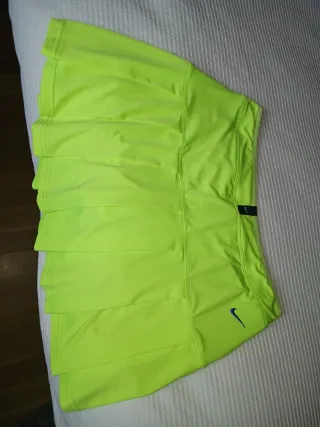 Falda Padel/Tenis NIKE neón