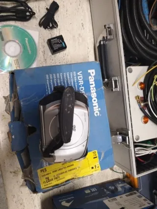 Camara video fotos Panasonic VDR-D50 DVD 42x Zoom