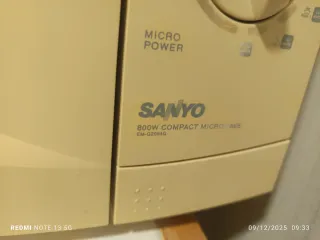 Microondas Sanyo con Grill