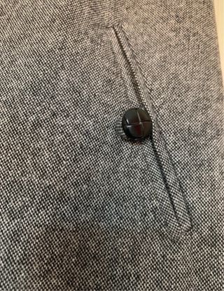 Vestido gris Fórmula Joven Talla 38