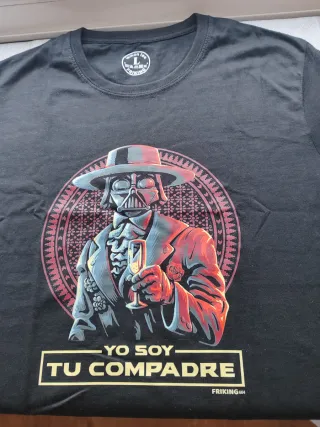 Camiseta Friking Talla L Darth Vader Yo Soy Tu Com