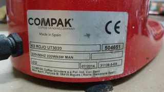 Molinillo de café industrial