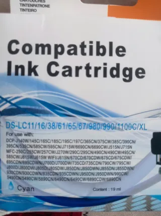 Cartuchos de tinta Brother DCP