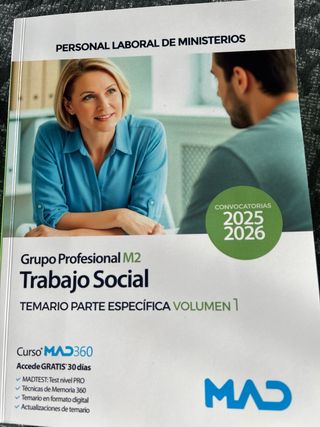 Trabajo Social (Grupo Profesional M2) Ministerios