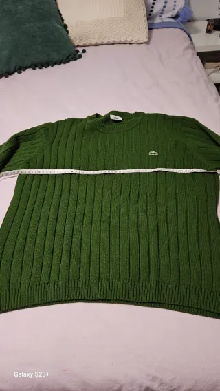 Jersey Hombre Lacoste Verde Talla M