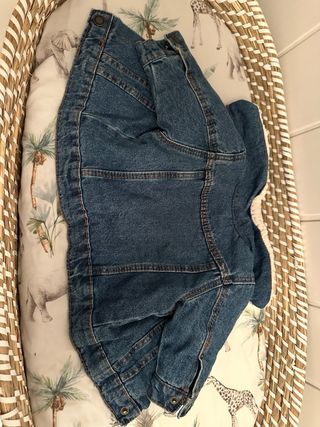 Cazadora vaquera borreguito Primark 0-3m