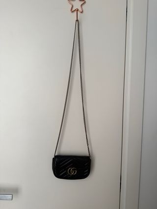 Borsa Gucci nera a tracolla