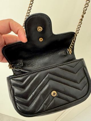 Borsa Gucci nera a tracolla