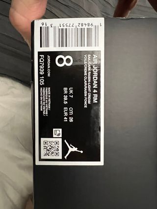 Nike Air Jordan Unisex talla 41