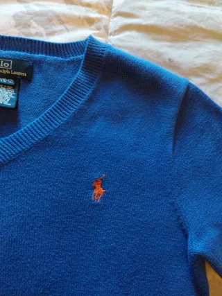 Maglione Ralph Lauren V-neck 10/12 anni