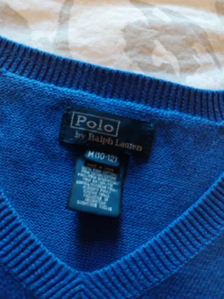 Maglione Ralph Lauren V-neck 10/12 anni
