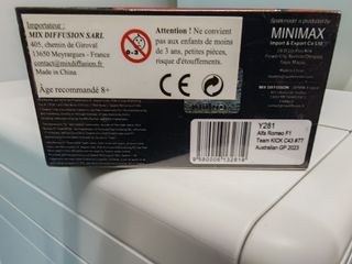 Alfa Romeo Kick F1 C43 2023 Bottas Y281