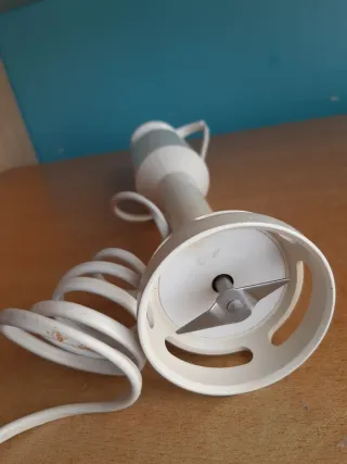 Batidora de mano Braun blanca