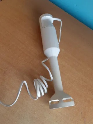 Batidora de mano Braun blanca