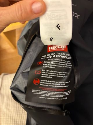 Goretex chaqueta ARC’TERYX Alpha SV talla XL/Alpi