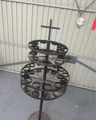 Expositor giratorio metálico