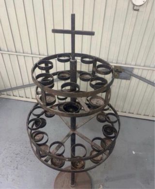 Expositor giratorio metálico