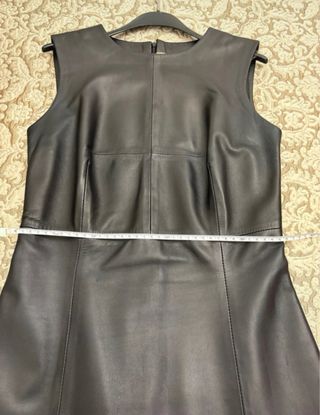 Vestido Monreal y Mercader Piel Negro Talla M