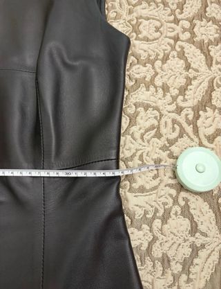 Vestido Monreal y Mercader Piel Negro Talla M