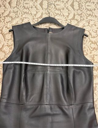 Vestido Monreal y Mercader Piel Negro Talla M