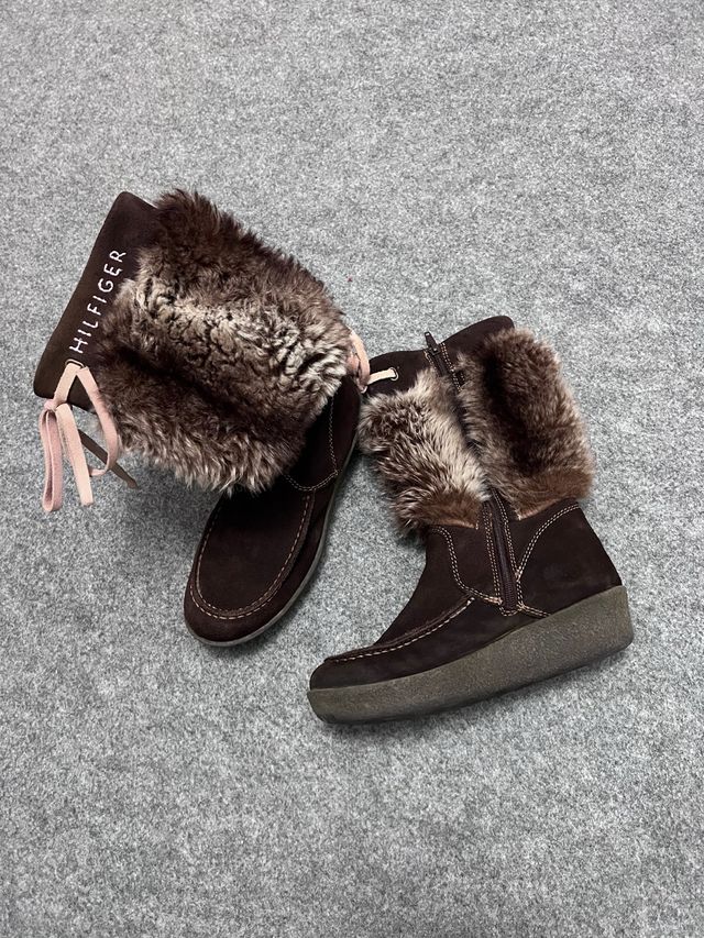 Botas Tommy Hilfiger Mujer Marrones