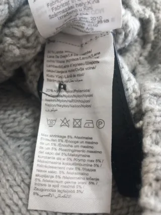 Cardigan Tailored Denim Grigio